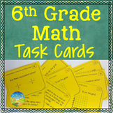 6th Grade Math Task Cards