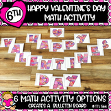 6th Grade Math Valentine's Day Activity