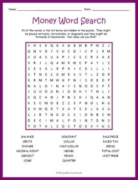 sixth grade math word search puzzle worksheet pack by puzzles to print