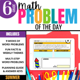 6th Grade Math Word Problem of the Day: Summer Math Proble