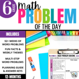 6th Grade Math Word Problem of the Day | Full Year of Dail