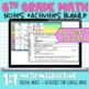 6th Grade Math Digital Notes and Activities Bundle | TPT