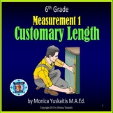 6th Grade Measurement 1 - Customary Length Powerpoint Lesson