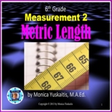 6th Grade Measurement 2 - Metric Length Powerpoint Lesson