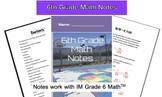 IM Grade 6 MathTM Measurements, Rates, and Percentages
