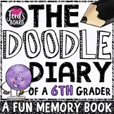 6th Grade Memory Book | 6th Grade End of Year Activities