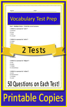 6th Grade NWEA MAP Vocabulary Test Prep - Games & Practice Tests - ELA Reading