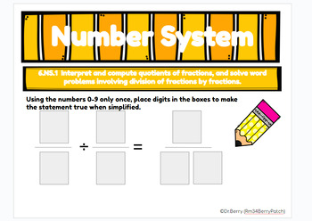 Preview of 6th Grade Number System Enrichment Cards