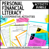 6th Grade Personal Financial Literacy Activity Bundle | Re