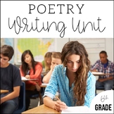 6th Grade Poetry Unit | Unit 6 | 2 Weeks of CCSS Aligned Lesson Plans