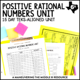Positive Rational Numbers Unit | Dividing Fractions & Deci