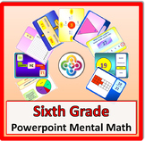 6th Grade Powerpoint Mental Math