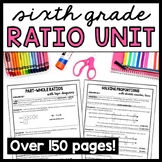 6th Grade Introduction to Ratios & Rates Unit: Ratio Table