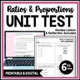 6th Grade Introduction to Ratios Practice & Ratio Quiz, Ra
