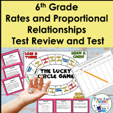 6th Grade Ratios, Rates and Percent Review Game/Task Cards
