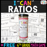 6th Grade Ratios and Unit Rate Game | I CAN Math Games