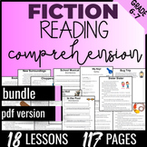 Fiction Reading Comprehension Passages & Questions: Includes Family & Sports