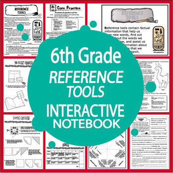 Preview of 6th Grade Reference Skills Activities & Lesson–Dictionary–Thesaurus Worksheets 