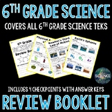 6th Grade Science Review Booklet (NEW TEKS)