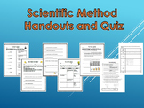 6th Grade Science - Scientific Method Handouts and Quiz