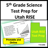 Utah RISE Test Prep for 5th Grade Science & Practice Tests