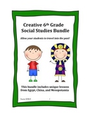 6th Grade Social Studies Bundle!
