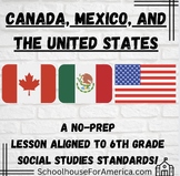 6th Grade Social Studies: Canada, Mexico, and the United States