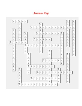 Crossword Puzzle Social Studies Weekly 4th Grade Answer Key | crossword