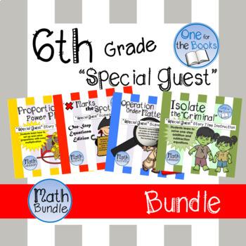 Preview of 6th Grade "Special Guest" Bundle
