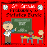 6th Grade Math -Probability and Statistics Bundle