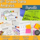6th Grade Statistics, Data Analysis, and Graphs Bundle