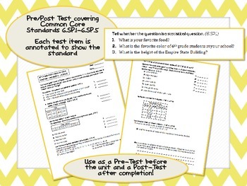 6th grade test statistics probability assessment common core sp