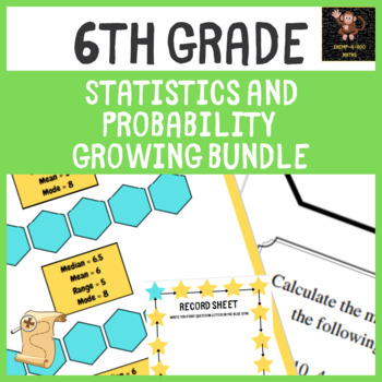 Preview of 6th Grade Statistics and Probability Bundle