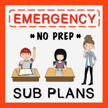 Preview of 6th Grade Sub Plans