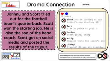 Preview of 6th Grade ELA Technology Activities - Lesson 24: Decreasing Digital Drama
