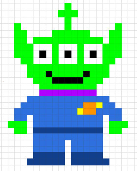 6th Grade Toy Story Mystery Pixel Art: Digital Online Learning Activity