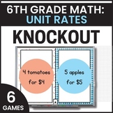 6th Grade Unit Rates Games - Digital Math Games for 6th Grade