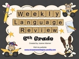 6th Grade Weekly Language Review