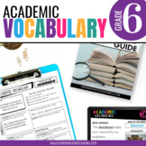 6th Grade Word of the Week: Vocabulary Activities for Acad