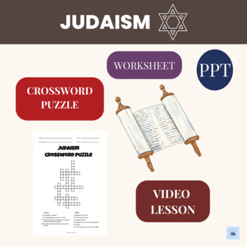 Preview of 6th Grade | World Religions | Judaism Bundle | History and Beliefs | Activities