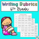6th Grade Writing Rubrics: Narrative, Opinion, and Informative