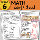 Doodle Sheet - Checking with the Digital Root -  EASY to U