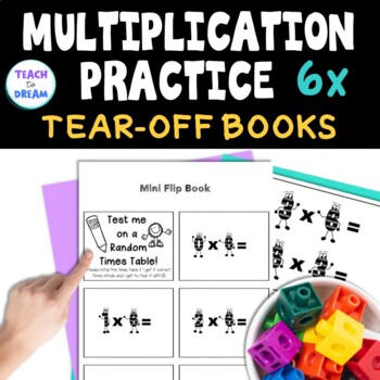 Preview of 6x Times Tables Practice | 6x Multiplication Facts