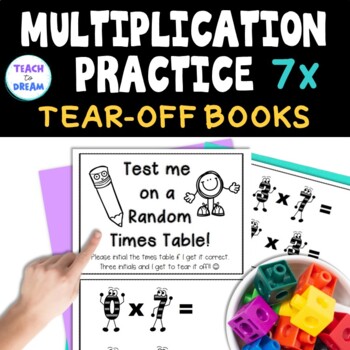 Preview of 7x Times Tables Practice | 7x Multiplication Facts