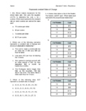 7.4(A) Represent Constant Rates of Change in Real-World Pr