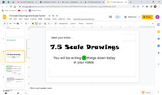 7.5 Scale Drawings and Scale Factor Lesson and Video