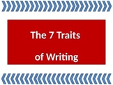 7 (6+1) Traits of Writing Display PPT