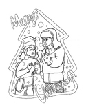7 American Sign Language Holiday Coloring Pages Bundle!