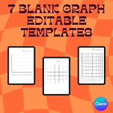 7 Canva Editable Blank Bar Graph Template for Primary