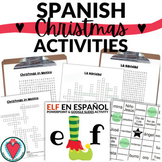 Spanish Christmas in Mexico Activities, Worksheets, Bingo,